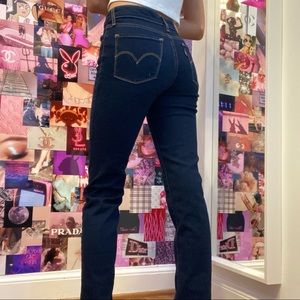 Levi’s 712 Slim Mid Rise Skinny Jeans